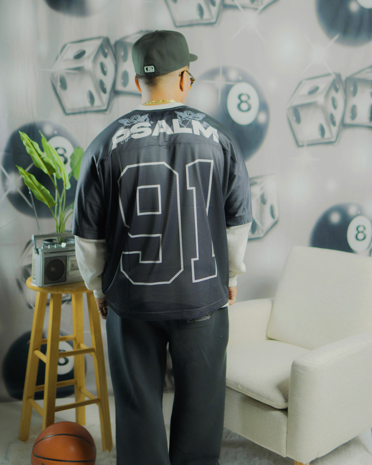 PSALM 91 Jersey (Black)