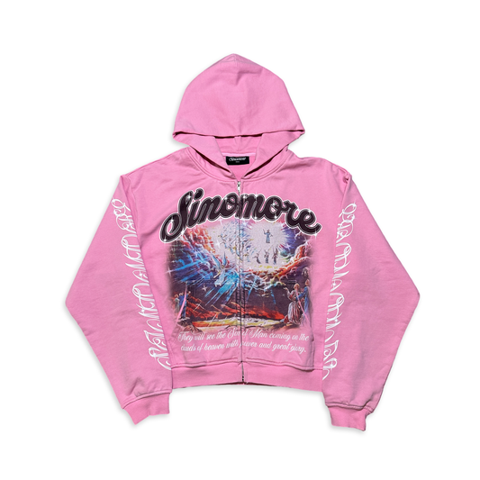 Sinomore Hoodie (Washed Pink)
