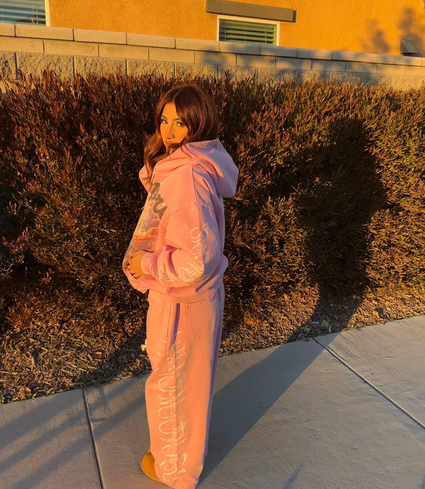 Sweatpants (Washed Pink)