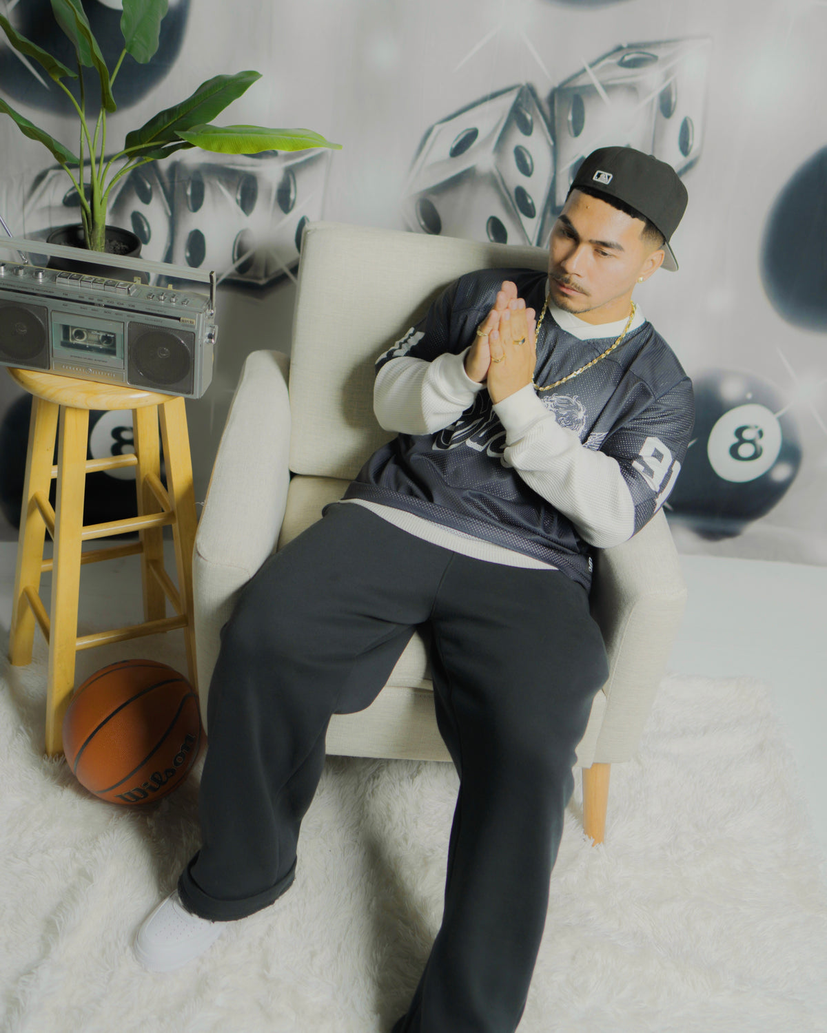 PSALM 91 Jersey (Black)