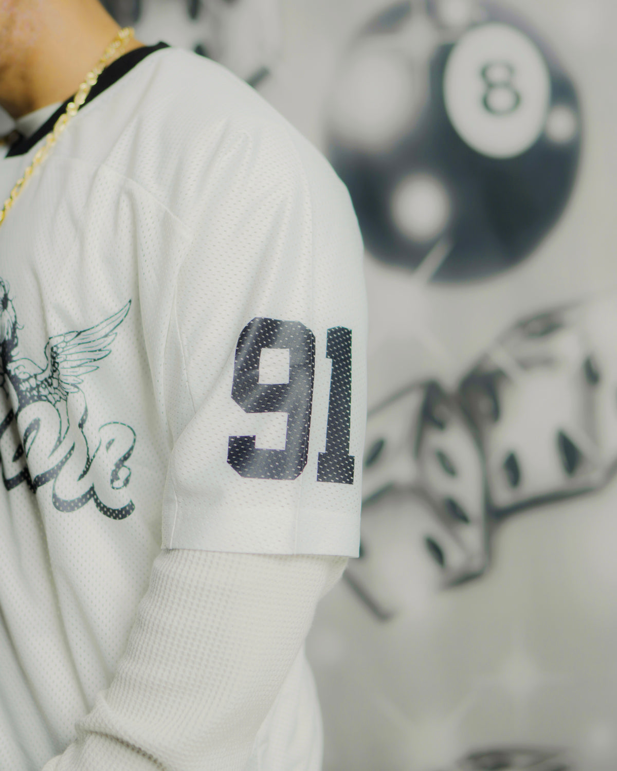 PSALM 91 Jersey (White)